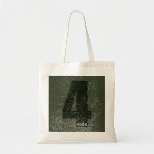 number tote bag-4 tragetasche (Vorne)