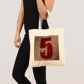 number tote bag-5 tragetasche (Vorderseite (Produkt))
