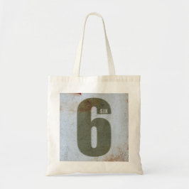 number tote bag-6 tragetasche