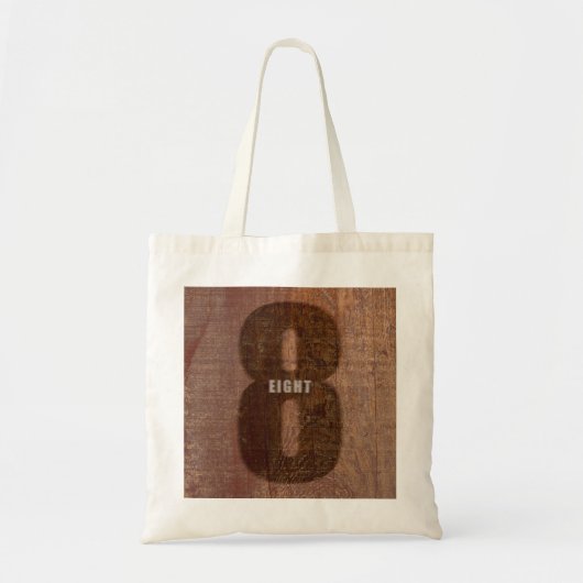 number tote bag-8 tragetasche (Vorne)