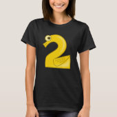 Number two Math Counting Costume T-Shirt (Vorderseite)