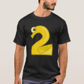 Number two Math Counting Costume   T-Shirt (Vorderseite)