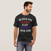 Numberblocks blockieren seine Nummer und ließ etwa T-Shirt (Vorne ganz)