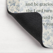 Numbers 6:24-26 Bibelvers-Kunst Mousepad (Ecke)