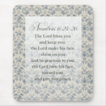 Numbers 6:24-26 Bibelvers-Kunst