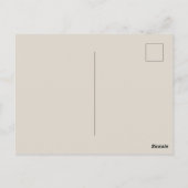 Numbers 6:24-26 Bibelvers-Kunst Postkarte (Rückseite)