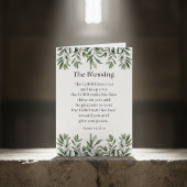 Numbers 6:24-26 The Lord Bless You and Keep You Karte