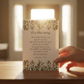 Numbers 6:24-26 The Lord Bless You and Keep You Karte