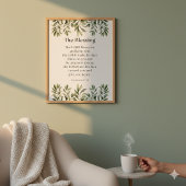 Numbers 6:24-26 The Lord Bless You and Keep You Poster