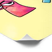 Numbers All Around Maths Poster for Kids UK (Ecke)