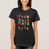 Numbers maths day for kids Numbers T-Shirt (Vorderseite)