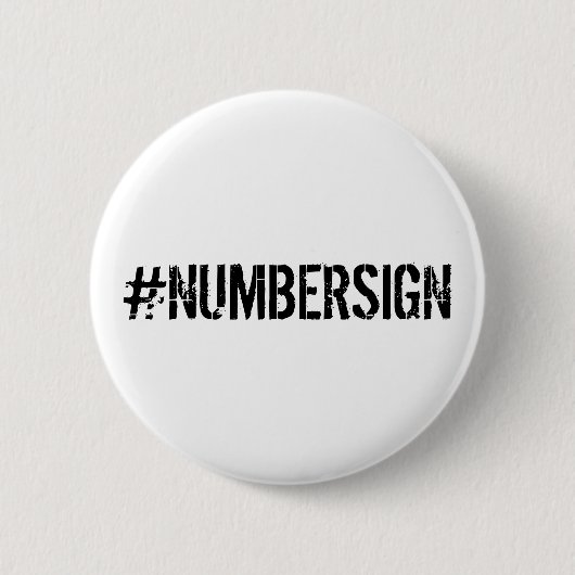 #NUMBERSIGN Reclaim the # Button (Vorderseite)