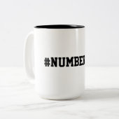 #NUMBERSIGN Reclaim the # Tasse (Vorderseite Links)