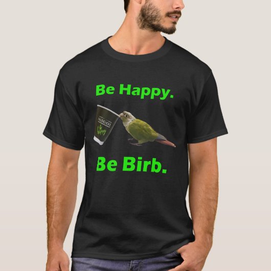 Numchoke - Be Happy T-Shirt (Vorderseite)