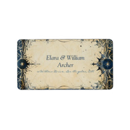 Numenorean Royal Wedding Adressaufkleber