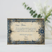 Numenorean Royal Wedding Dankeskarte (Stehend Vorderseite)