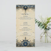 Numenorean Royal Wedding Menükarte (Stehend Vorderseite)