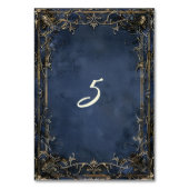 Numenorean Royal Wedding Tischnummer (Rückseite)