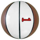 Numeral 1, one, 1 year, number 1, number one basketball (Vertikal)