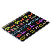 Numeral-Notebook Notizblock (Linke Seite)