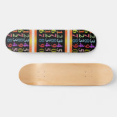 Numerals Skateboard (Horizontal)
