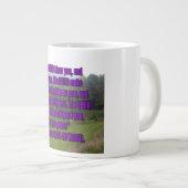 Numeri 6:24-26 WEBU Mug Jumbo-Tasse (Vorderseite Rechts)