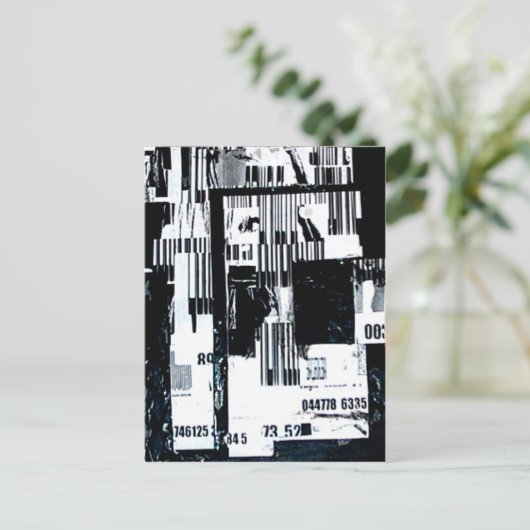 NUMERIC SELF POSTKARTE (Stehend Vorderseite)