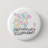 Numerisch anspruchsvoll button (Vorderseite)