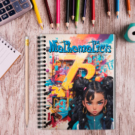 Numerische Harmonie: Mathematik-Notebook Notizblock