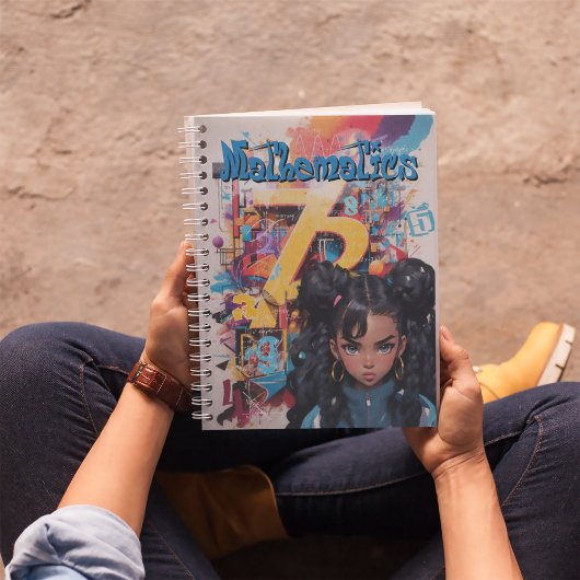 Numerische Harmonie: Mathematik-Notebook Notizblock