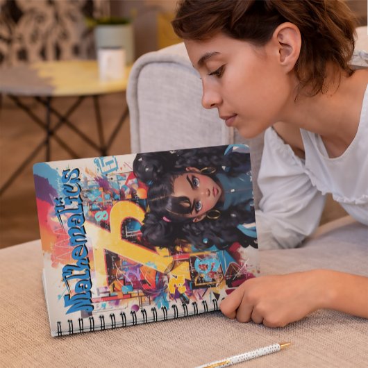 Numerische Harmonie: Mathematik-Notebook Notizblock