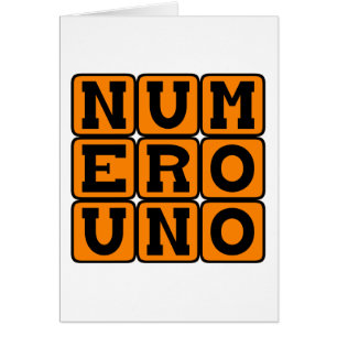 Numero Uno, Nummer Eins auf Spanisch