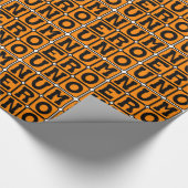 Numero Uno, Nummer Eins auf Spanisch Geschenkpapier (Ecke)