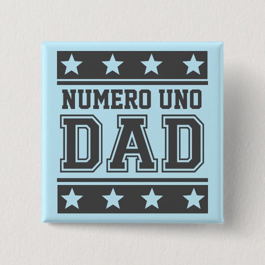 Numero Uno Papa Button (Vorderseite)