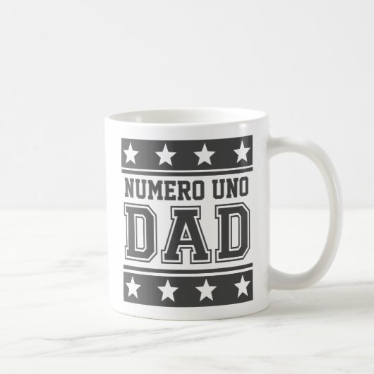 Numero Uno Vater Kaffeetasse (Rechts)