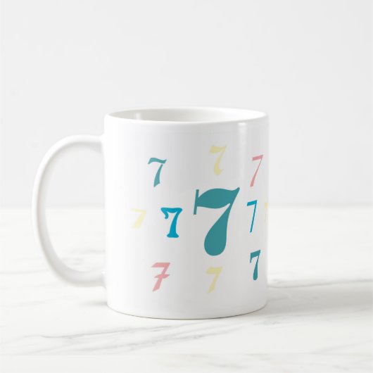 Numerologie 7 Tasse (Links)