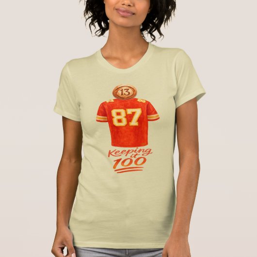 Numerology It Adds Up: Keeping It 100 T-Shirt (Vorderseite)