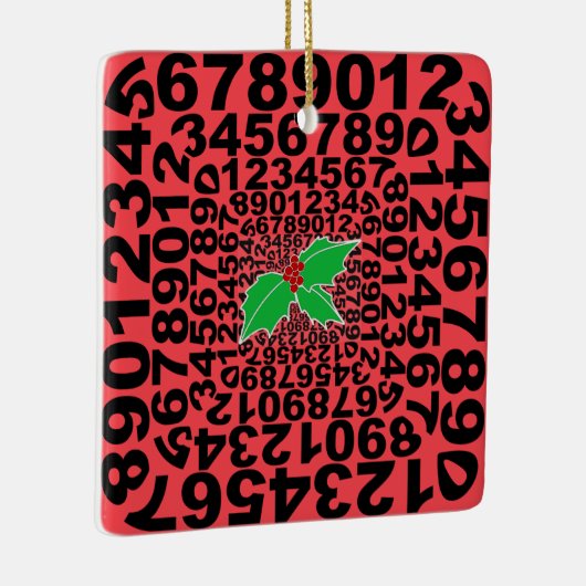 Numerophile Designschmuck Keramikornament (Rechts)