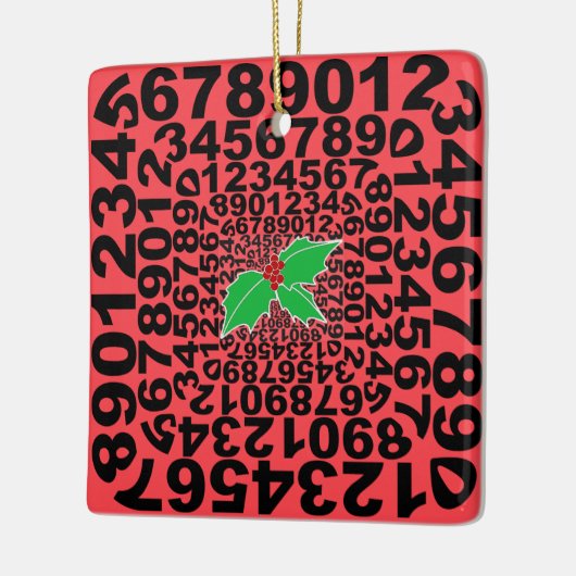 Numerophile Designschmuck Keramikornament (Links)