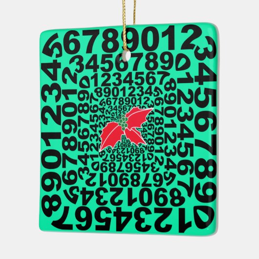 Numerophile Designschmuck Keramikornament (Links)