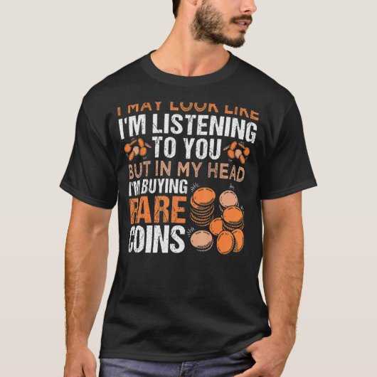 Numismatics Coin Collection T-Shirt (Vorderseite)