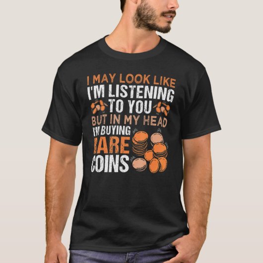 Numismatics Coin Collection T-Shirt (Vorderseite)