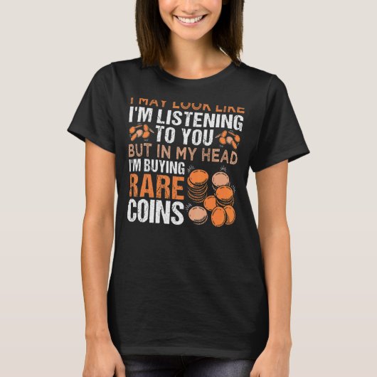 Numismatics Coin Collection T-Shirt (Vorderseite)
