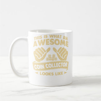 Numismatik Tolles Münzensammel-Outfit Kaffeetasse