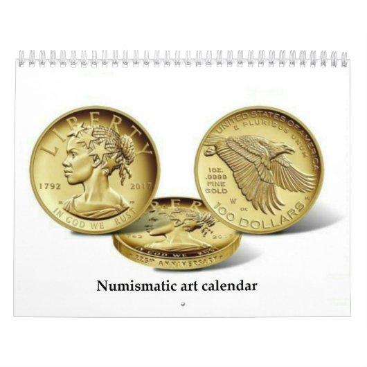 Numismatische Kunst Kalender (Titelbild)