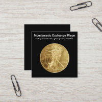 Numismatischer Münzhändler-Entwurf