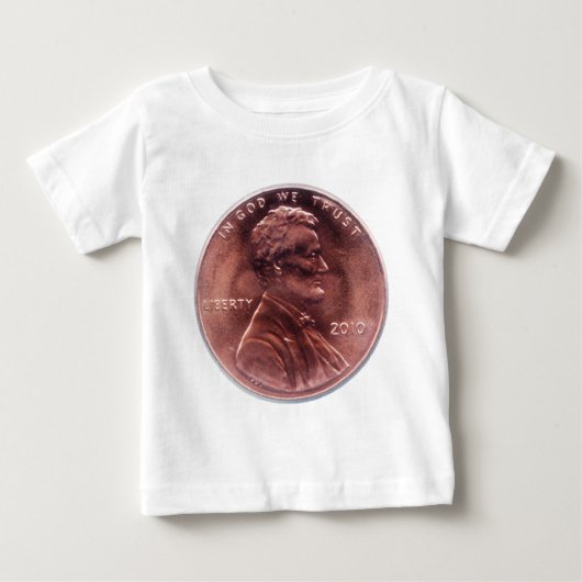 Numismatisches Geschenk Baby T-shirt (Vorderseite)