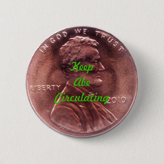 Numismatisches Geschenk Button (Vorderseite)
