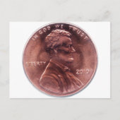 Numismatisches Geschenk Postkarte (Vorderseite)