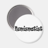 Numismatistische T - Shirt und Geschenke. Magnet (Vorderseite/Rückseite)